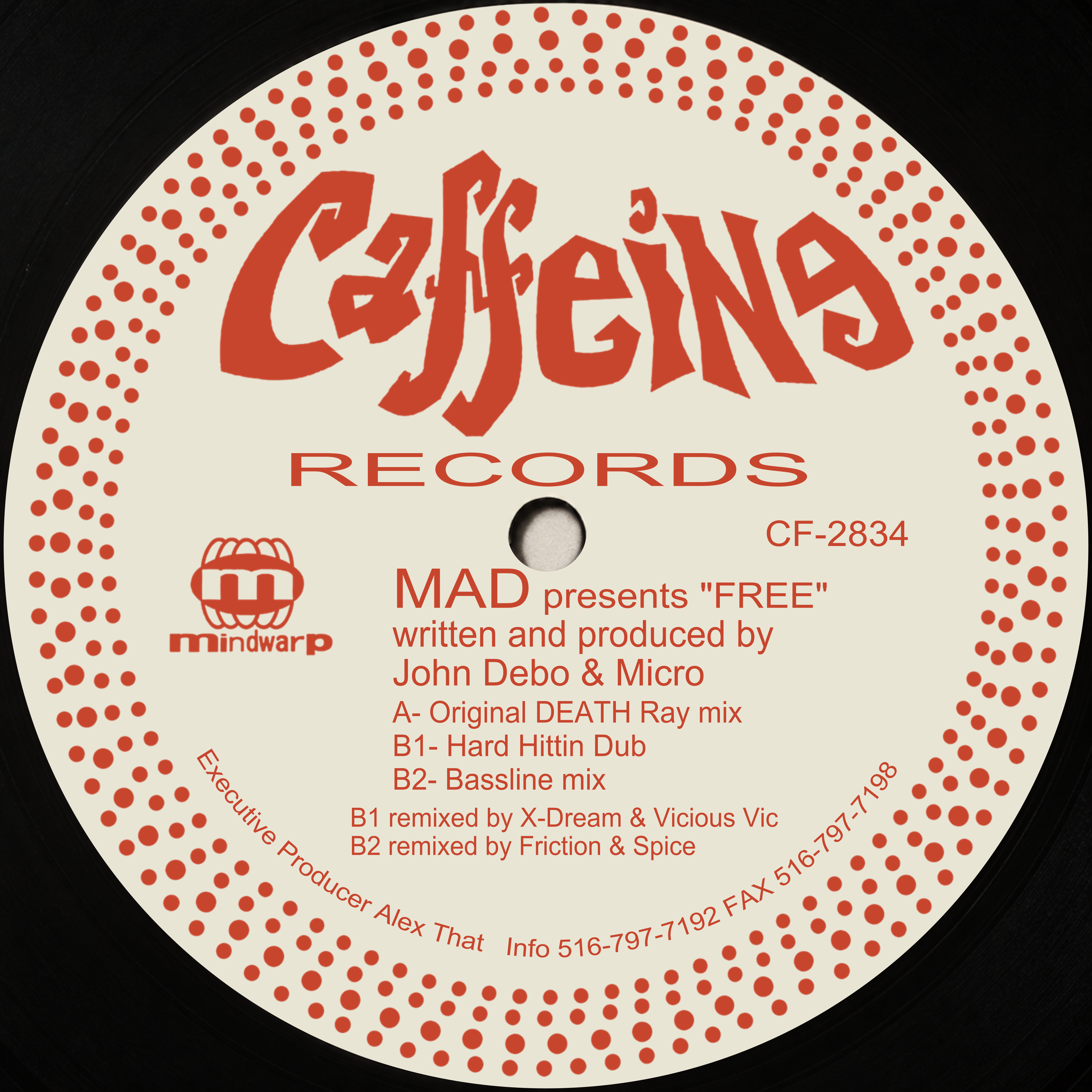 M.A.D. — Free, restored complete record label